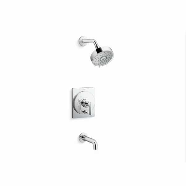 Rite-Temp Bath And Shower Trim Kit 1.75 GPM in Polished Chrome