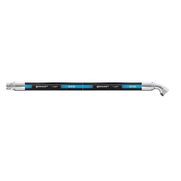 Hydraulic Hose Assembly - 3/8" ID 24" Length - 3/8" MJ x 1/2" FJX45 - 3250 psi