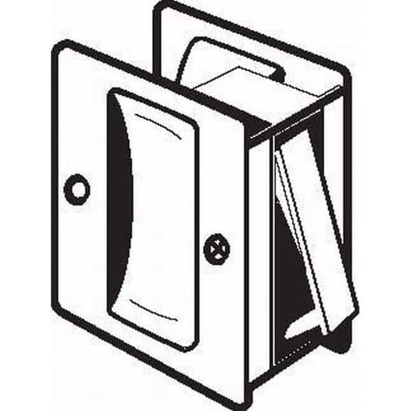 Square Passage Pocket Door Lock