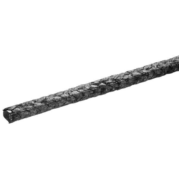 Carbon Fiber Compression Packing - 3/16" W x 3/16" H x 100 ft. L