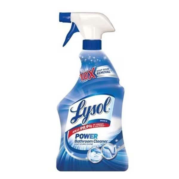 Reckitt Benckiser 273635 22 oz Lysol Power Bathroom Cleaner Spray, Reckitt Benckiser, Mfr#: 273635