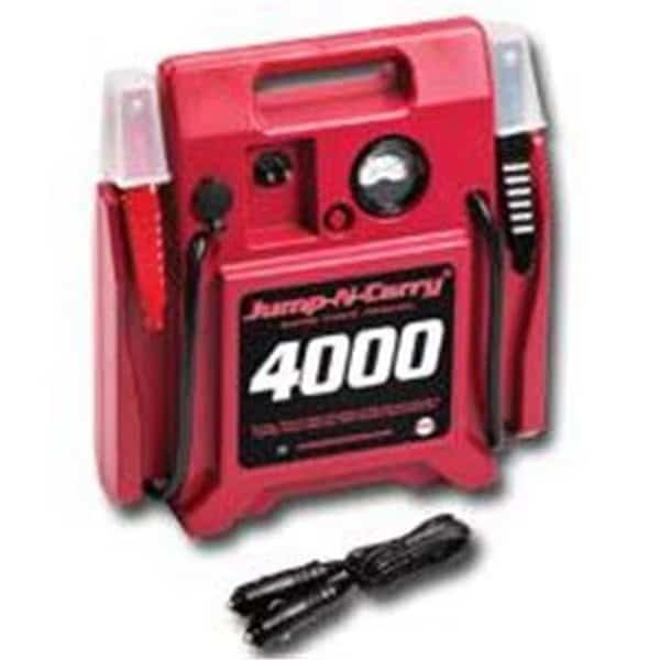 SOLAR SOLJNC4000 Jump-N-Carry 12 Volt Jump Starter - 1100 Peak Amps. 325 Cranking Amps