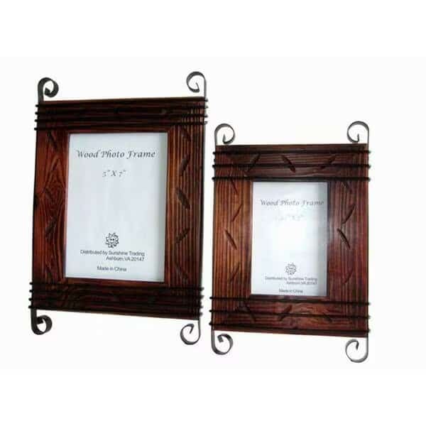Handmade Wood Photo Frame - 3.5 x 5 Inch