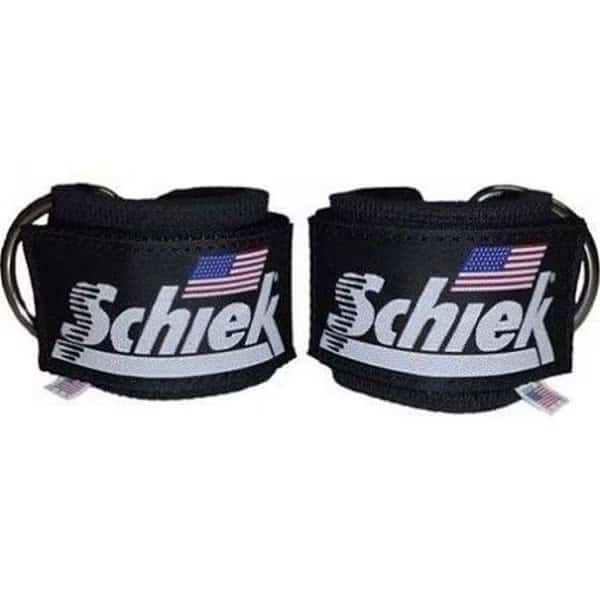 Schiek S-1700BK Ankle Straps; Black