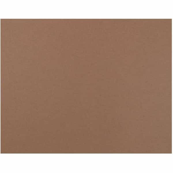 Pacon® 4-Ply Railroad Board, Brown, 22" x 28", PK25