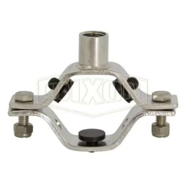 6in TUBE HANGER W/GROMMET 304 3/8-16 ALL