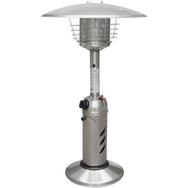 Seasonal Trends HPS-C-SS Portable Stainless Steel Liquid Propane Patio Heater, 11,000 Btu