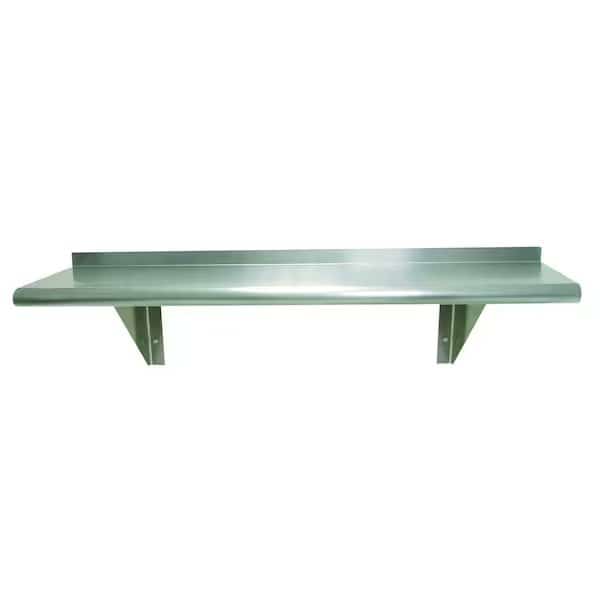 Shelf wall-mounted 108 in.W x 15 in.D